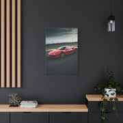 Ferrari 488 GTB Racing Line Precision Wall Art & Canvas Prints