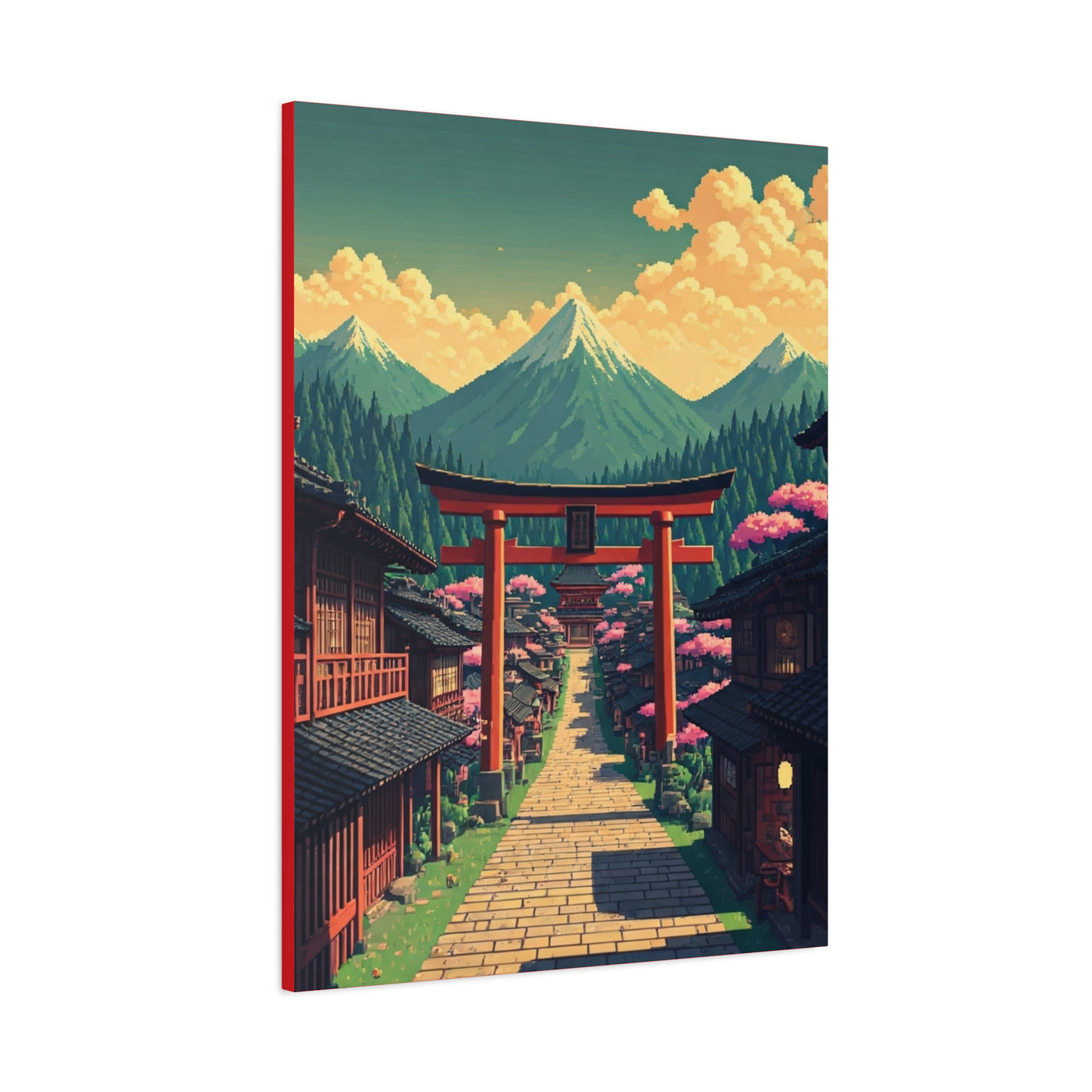 Torii Path to the Mountains Wall Art & Canvas Prints