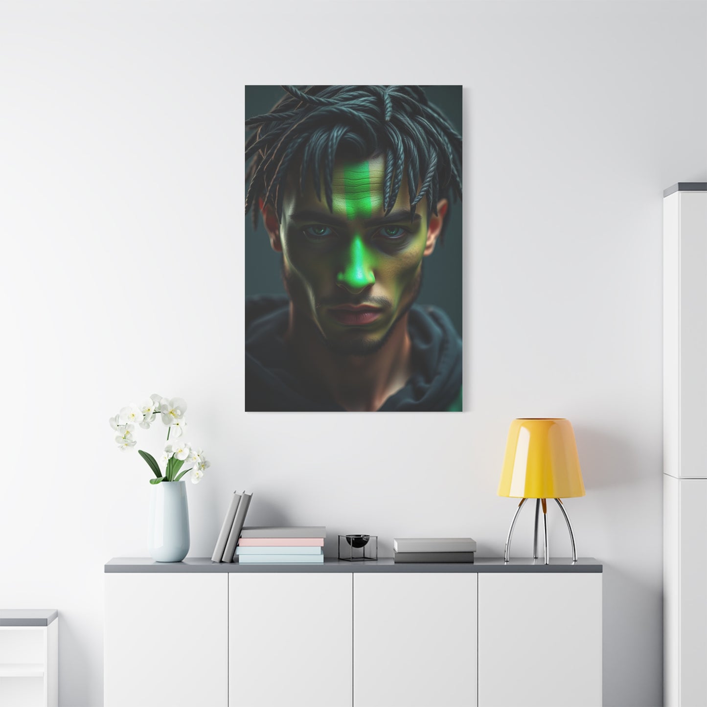 Chartreuse Majesty Artwork Wall Art & Canvas Print