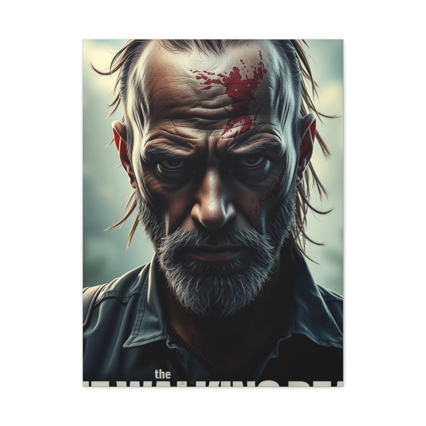 The Walking Dead Characters Art Supreme Canvas Wall Art & Canvas Print