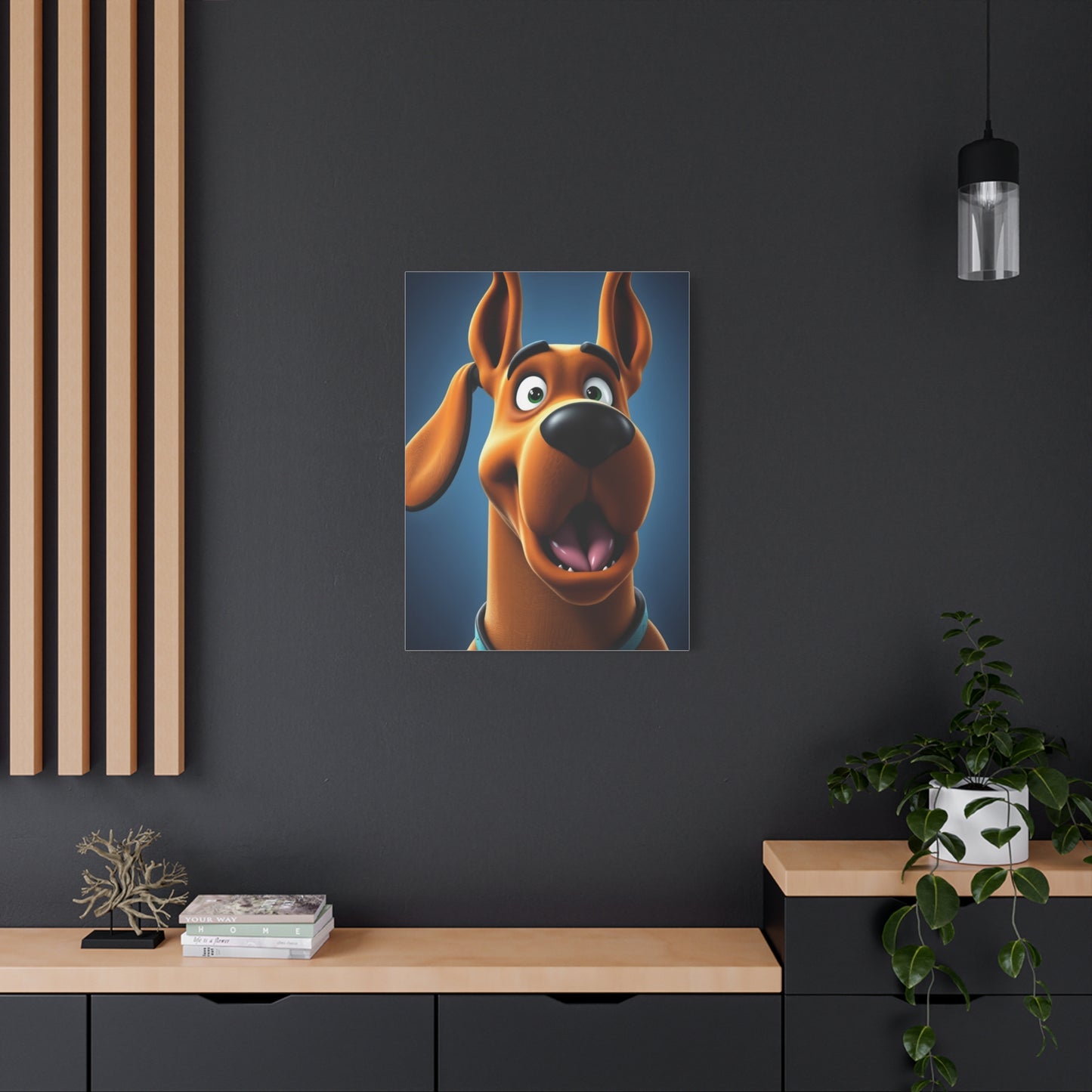 Supreme Scooby-Doo (TV Series) Characters Art Beautiful Collection Wall Art & Canvas Print