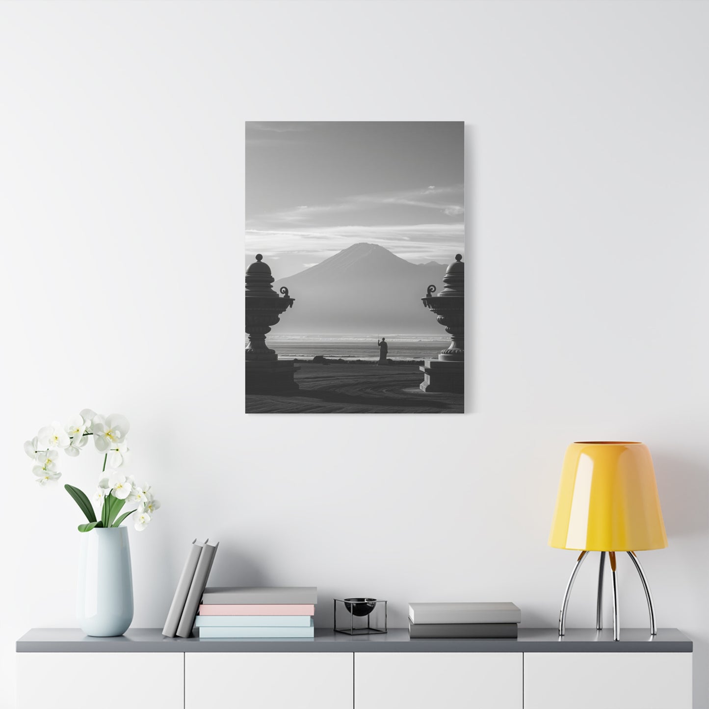 Polished Monotone Art Wall Art & Canvas Print