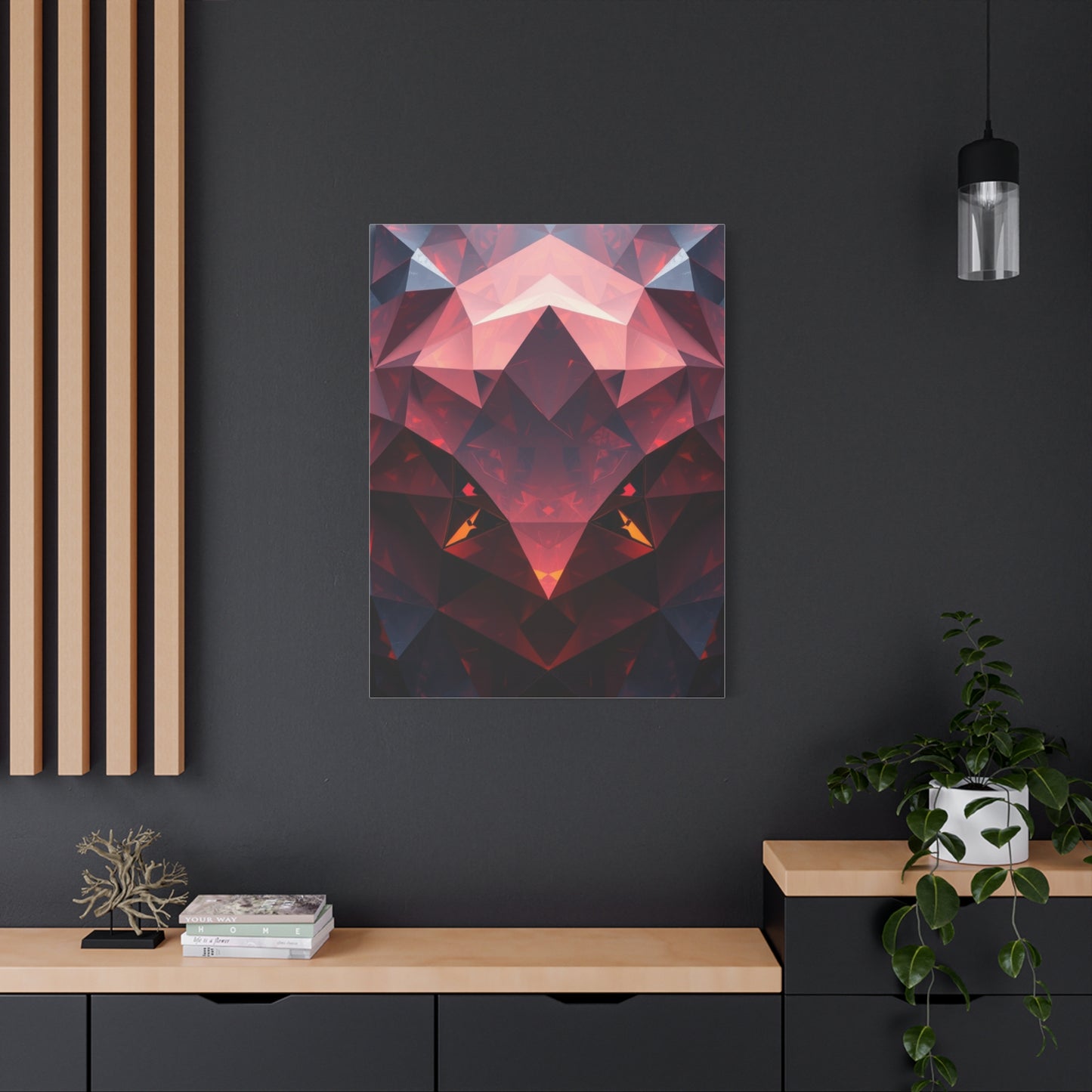 Geometric Illumination Masterpiece Wall Art & Canvas Print