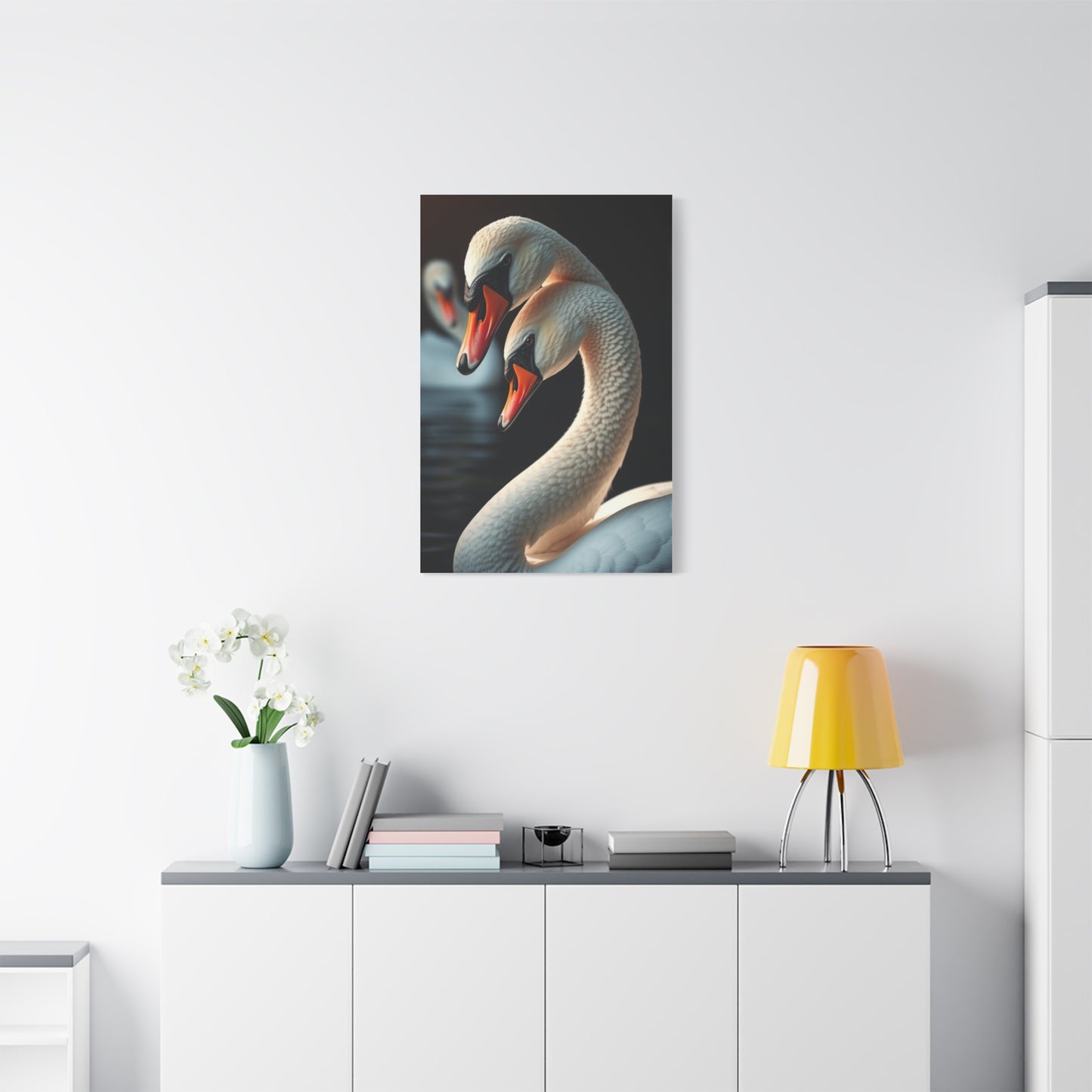Vision Swan Art Art Wall Art & Canvas Print