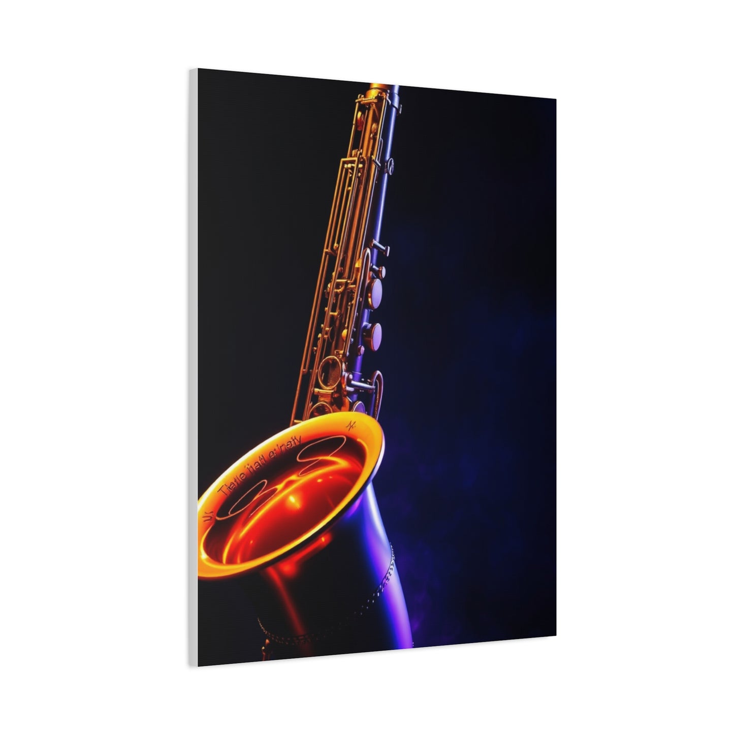 Saxophone Art Canvas Art 2 Wall Art & Canvas Print