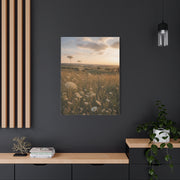 Golden Wildflower Meadow Wall Art & Canvas Print