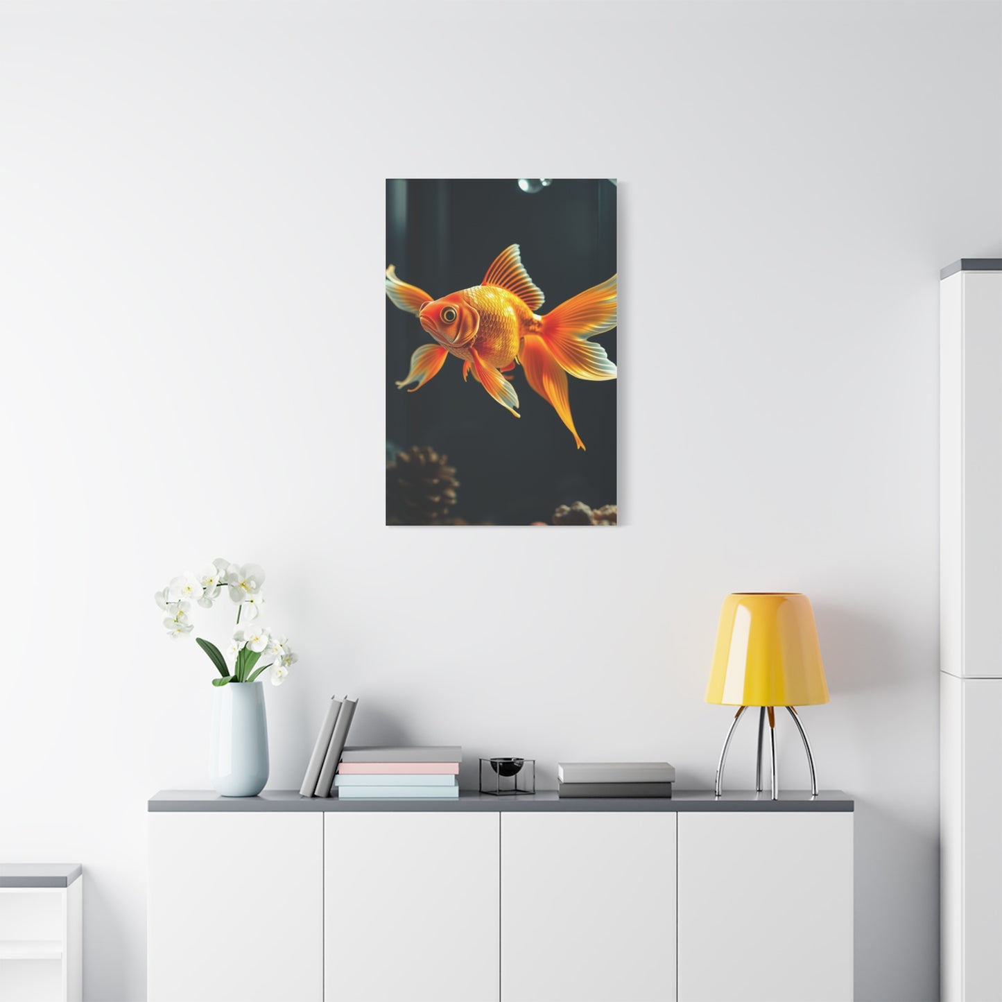 Elite Goldfish Art Vision Wall Art & Canvas Print