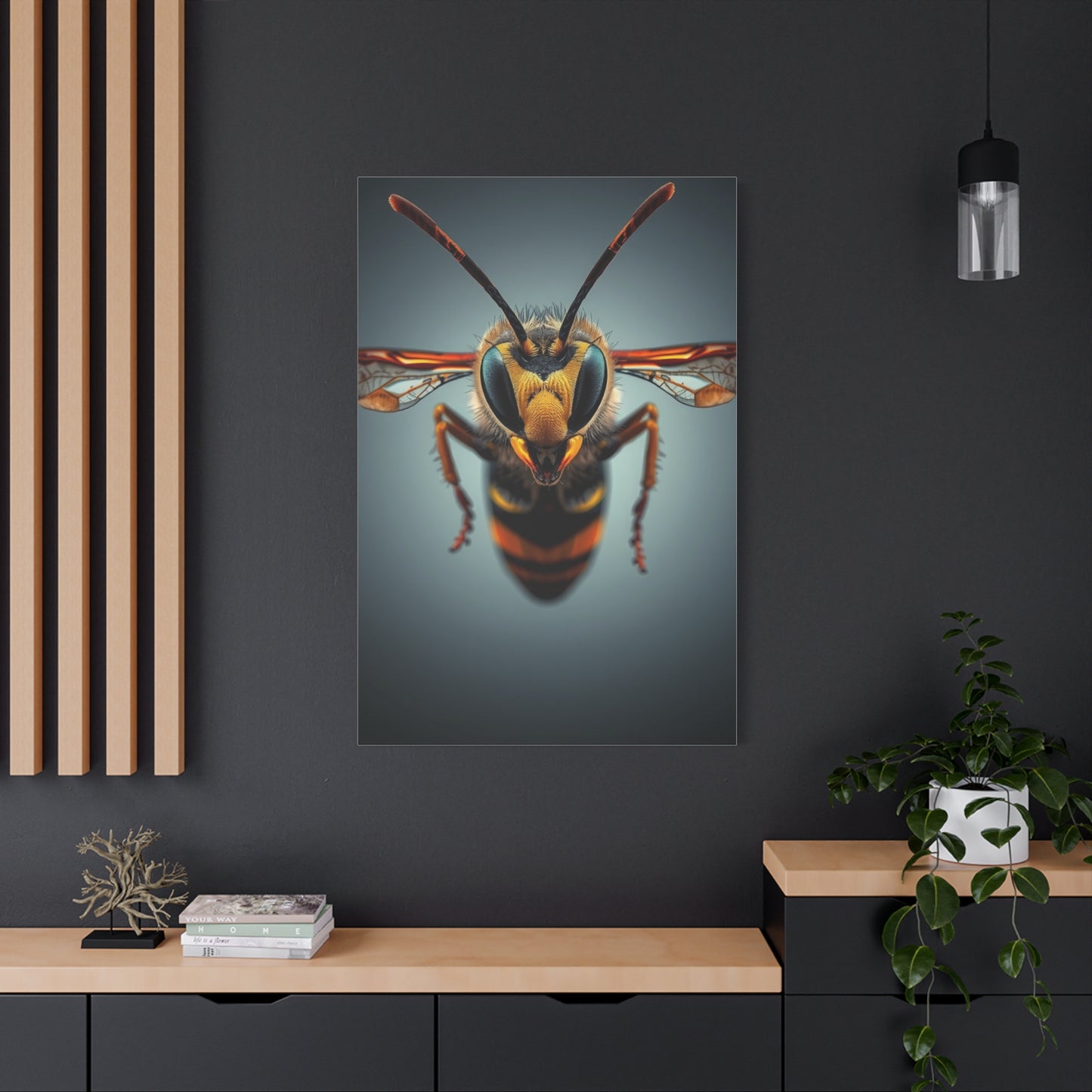 Bees, Hornet & Wasps Art Luxury Canvas Wall Art & Canvas Print