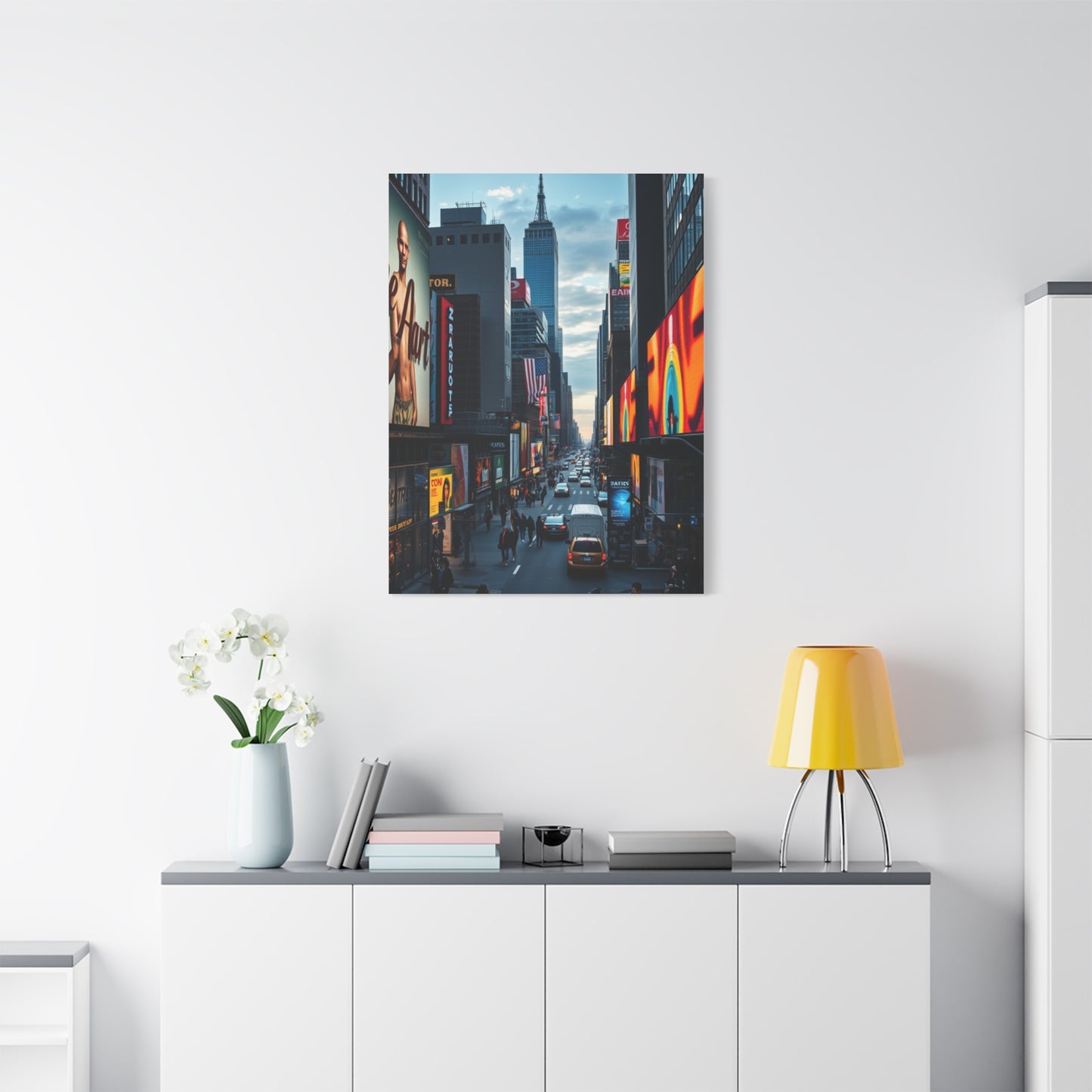 Gotham Nocturne Canvas Wall Art & Canvas Print