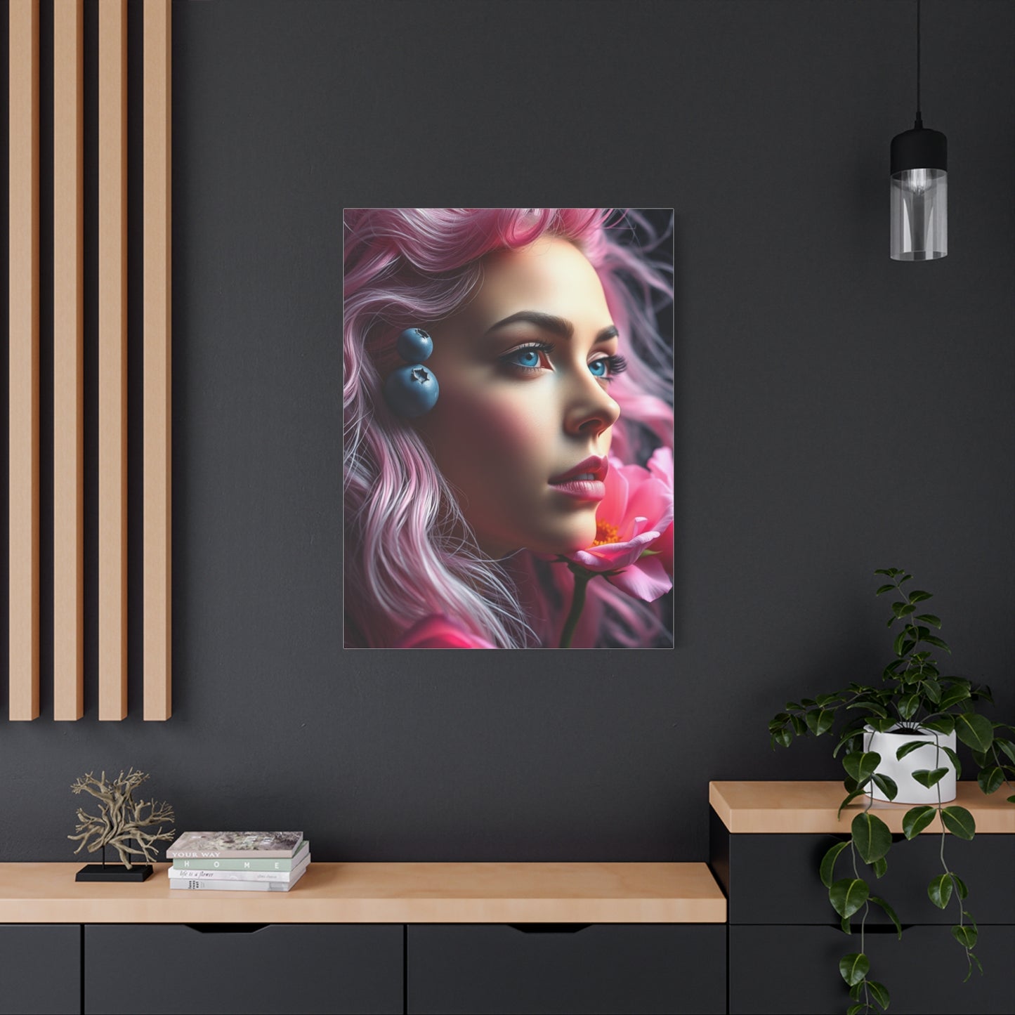 Blushberry Opulence Canvas