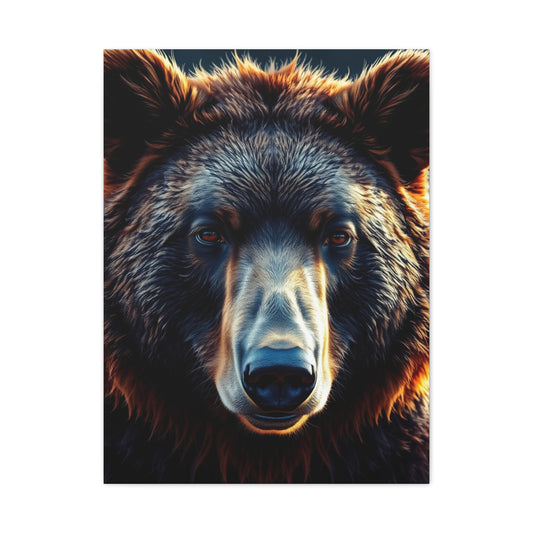 Noble Bruin Wall Masterpiece Wall Art & Canvas Print
