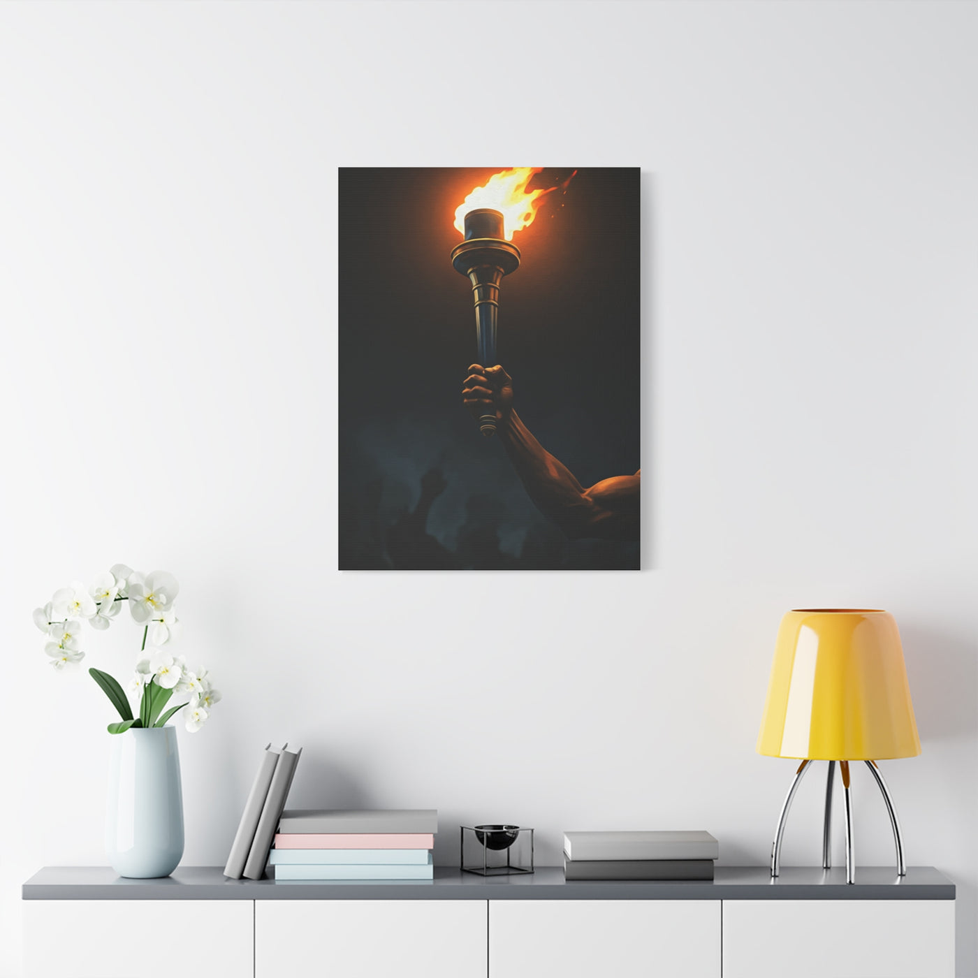 Torch of Defiance Wall Art & Canvas Prints