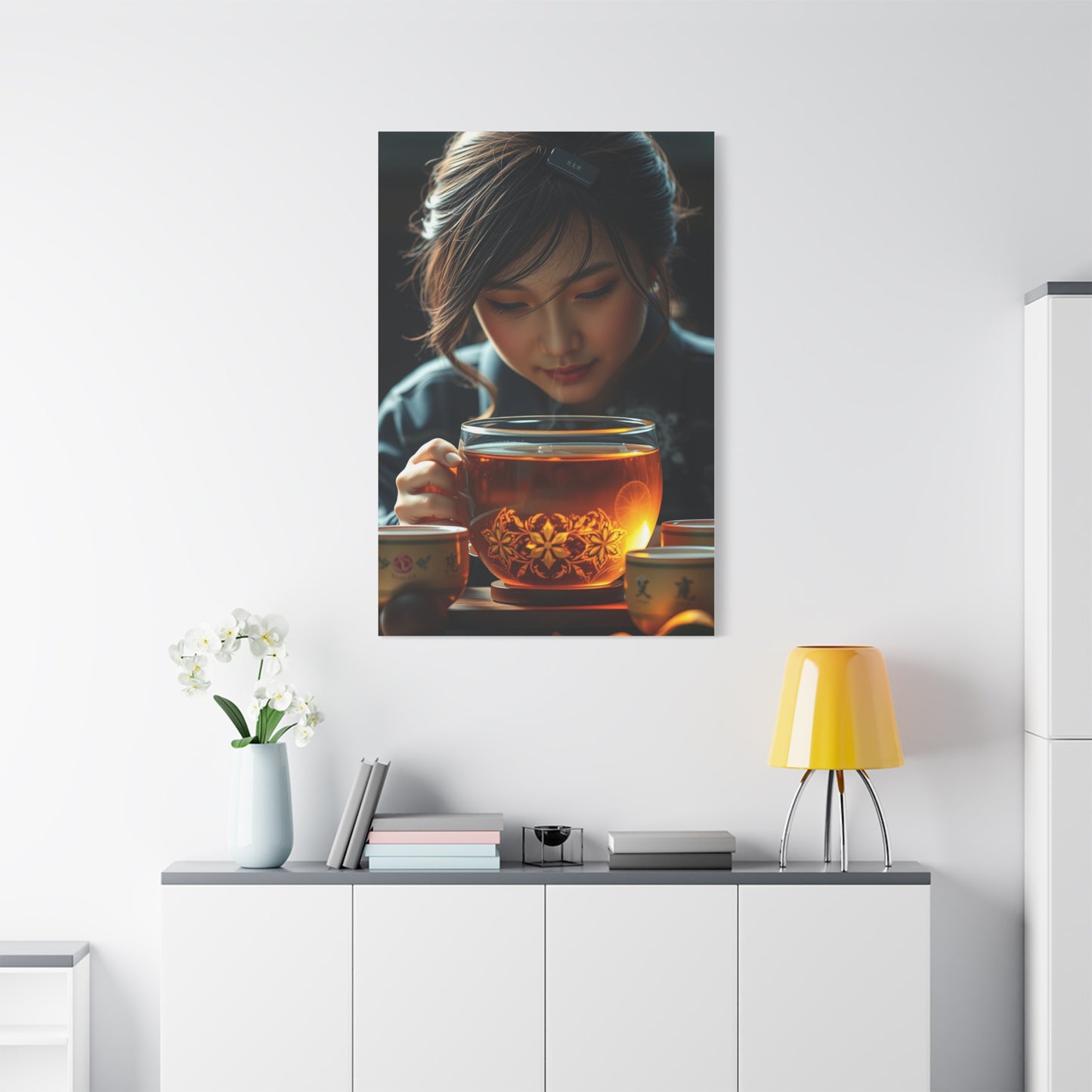 Tea Art Supreme Canvas Wall Art & Canvas Print