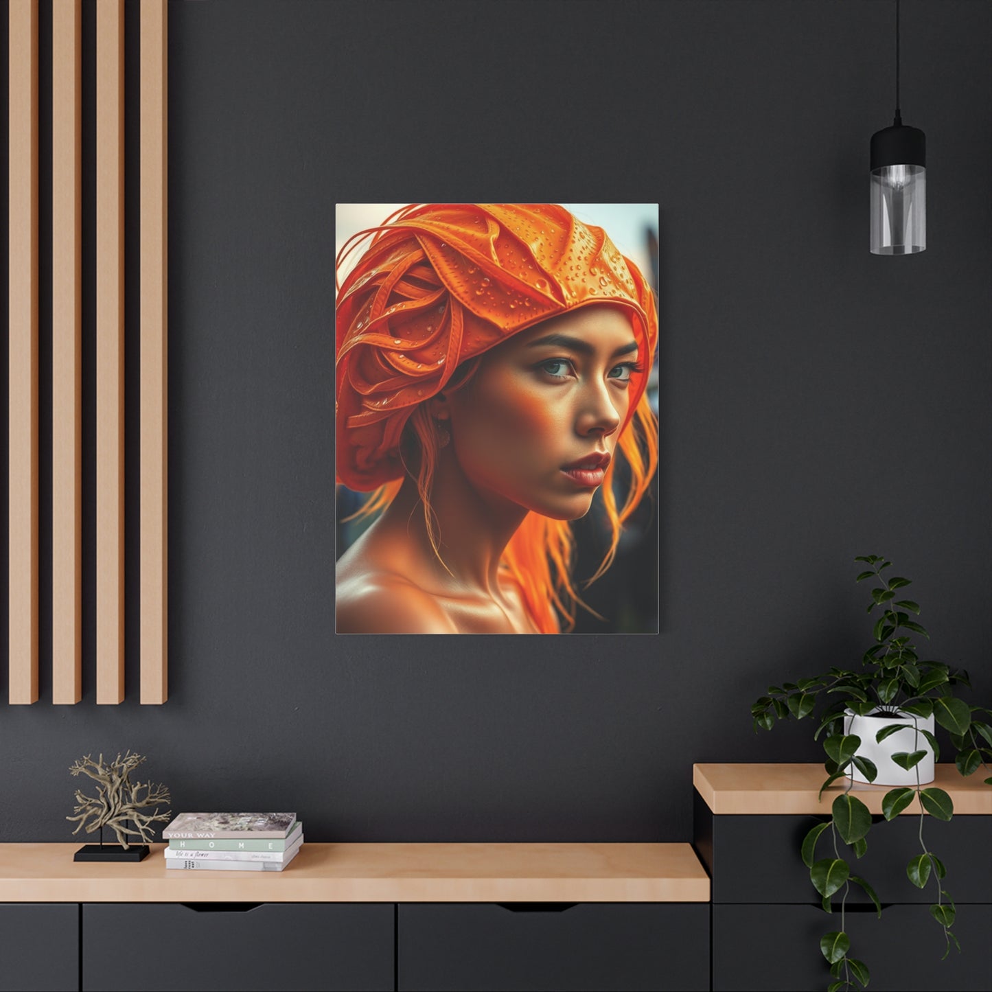 Pop of Orange Art Refined Canvas Wall Art & Canvas Print