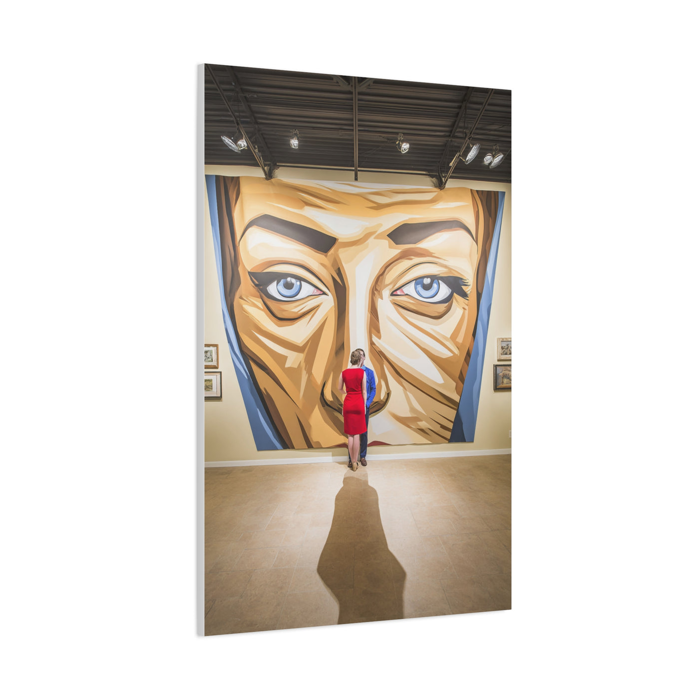 Monumental Contemporary Gallery Portrait Wall Art & Canvas Print