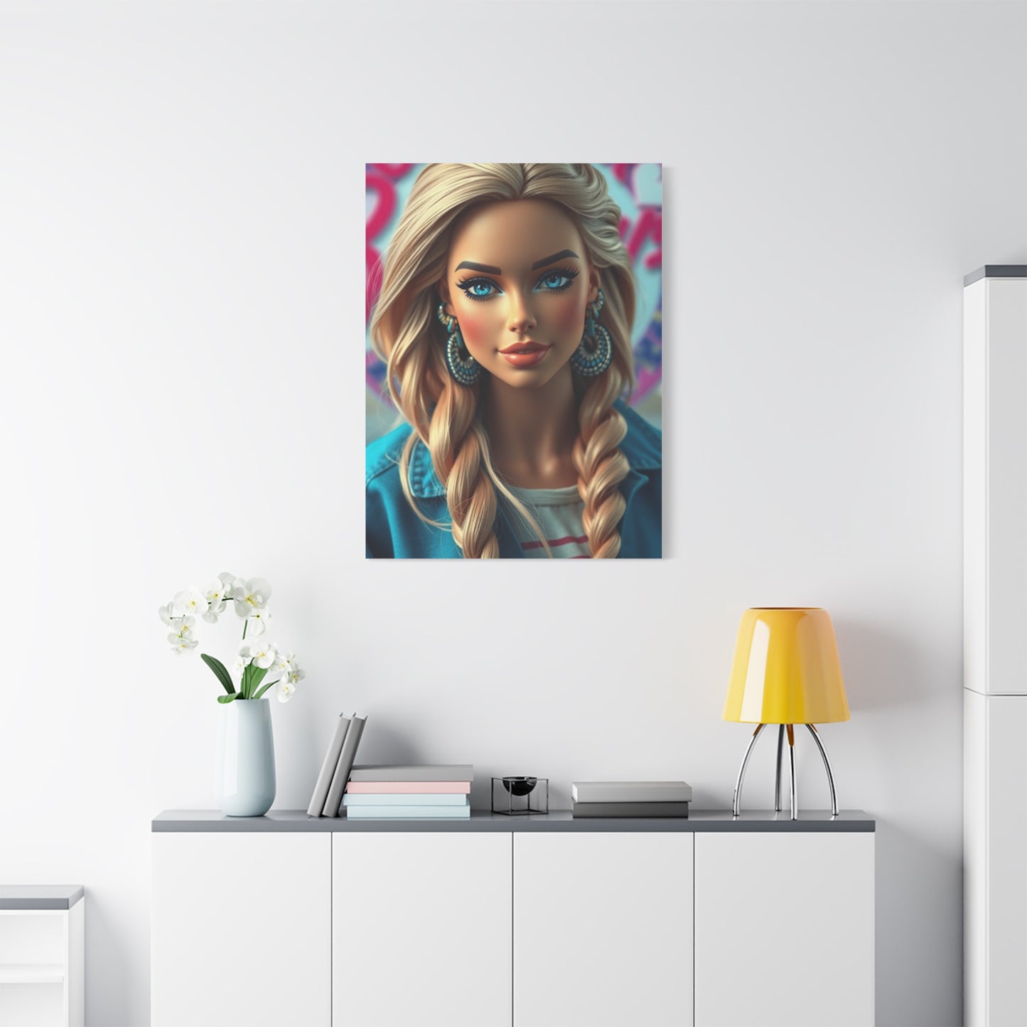 Barbiecore Art Refined Canvas Wall Art & Canvas Print