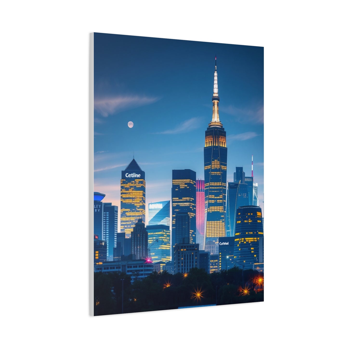 Masterpiece City Skylines Art Vision Wall Art & Canvas Print