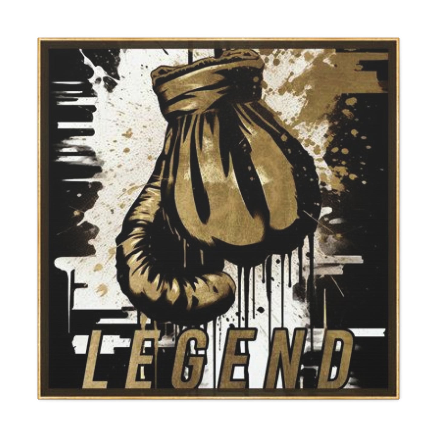 Boxing Legend Man Cave Decor Wall Art & Canvas Prints