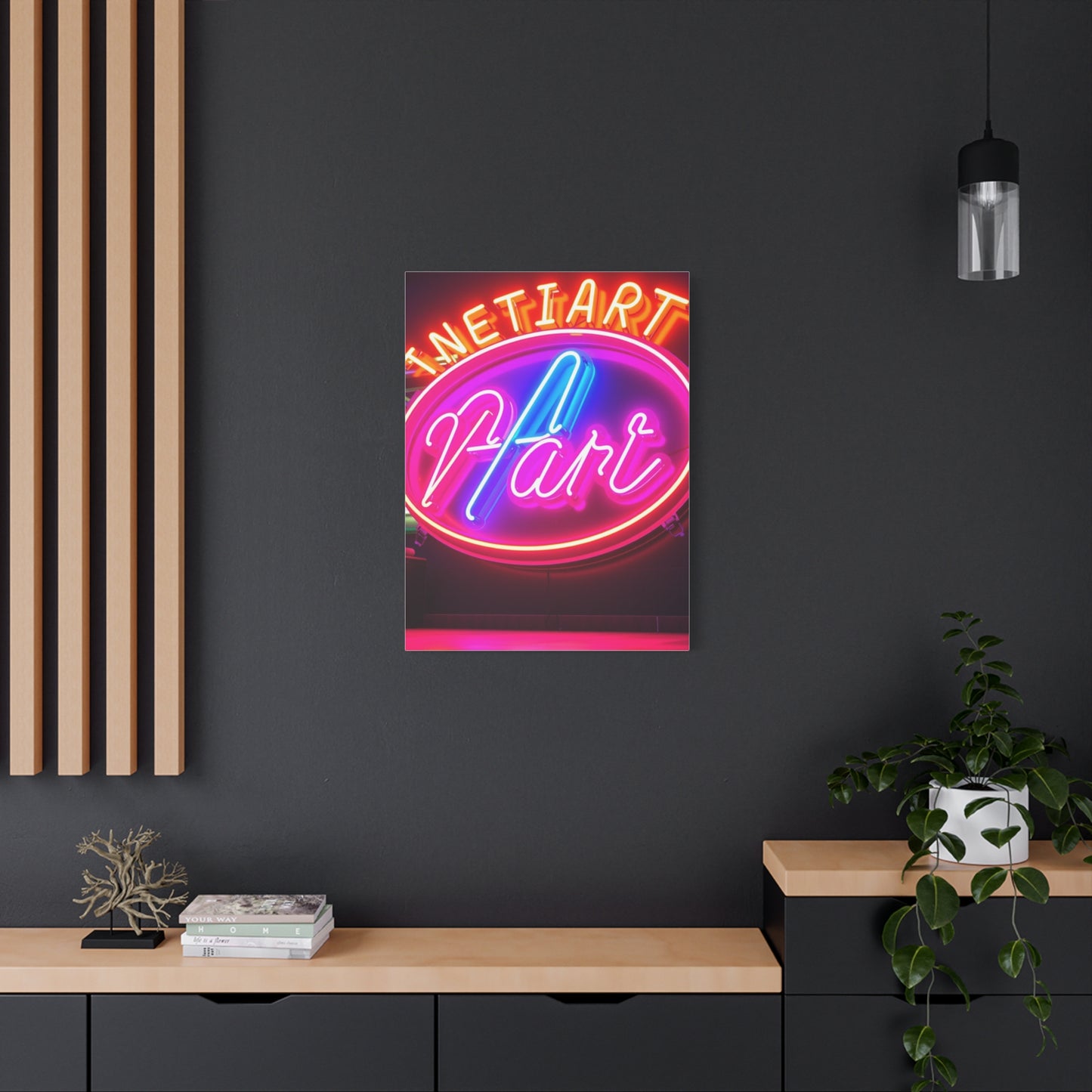 Gleaming Aurora Canvas Wall Art & Canvas Print