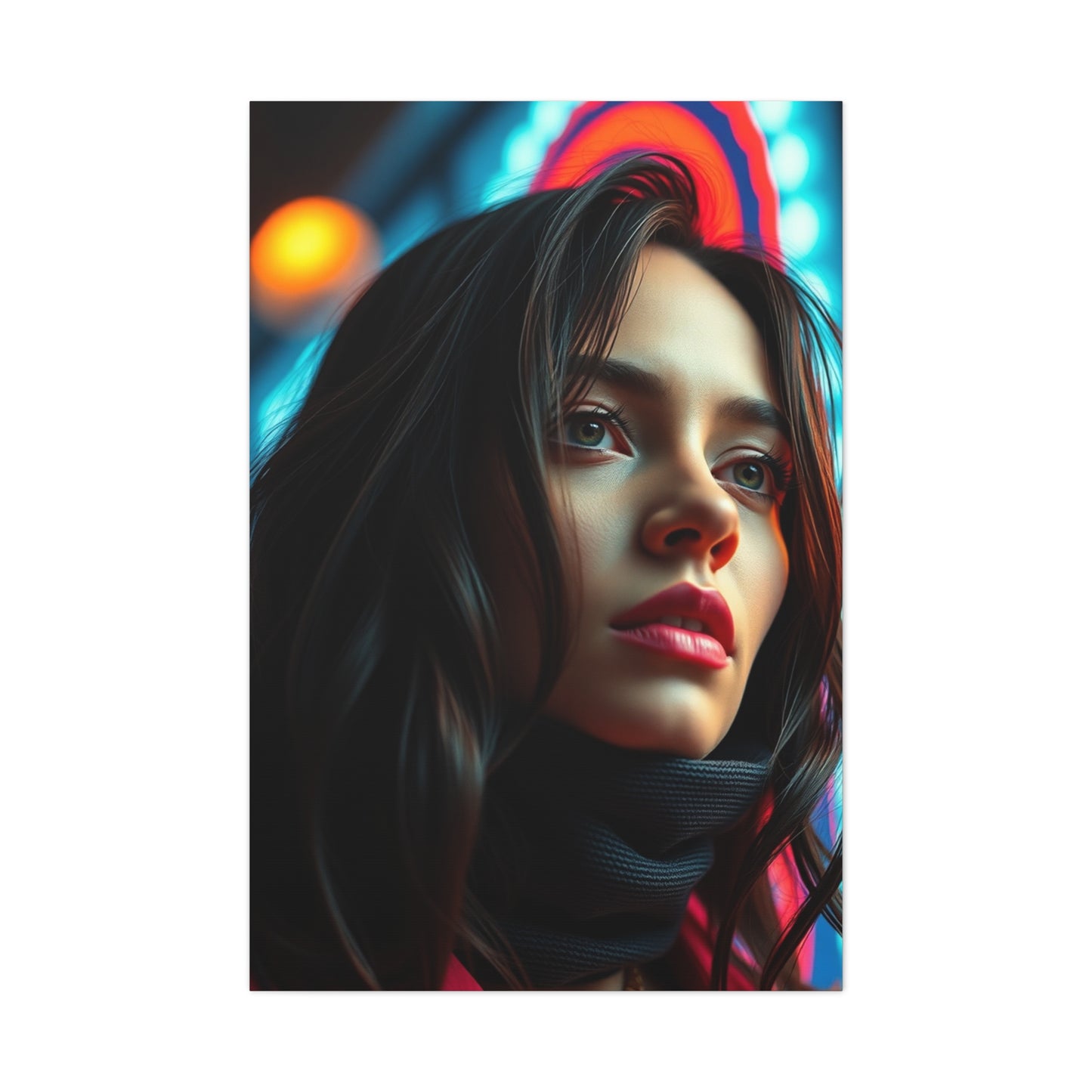 70’s Aesthetic Art Refined Canvas Wall Art & Canvas Print