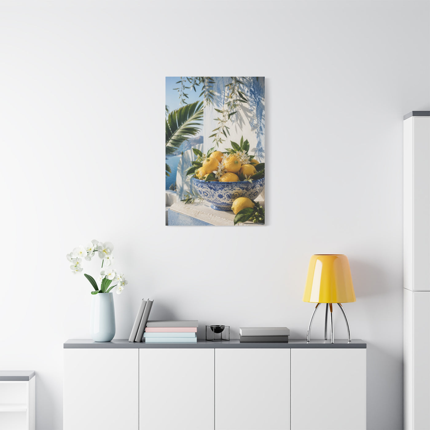 Mediterranean Citrus Still Life Tropical Wall Art & Canvas Print
