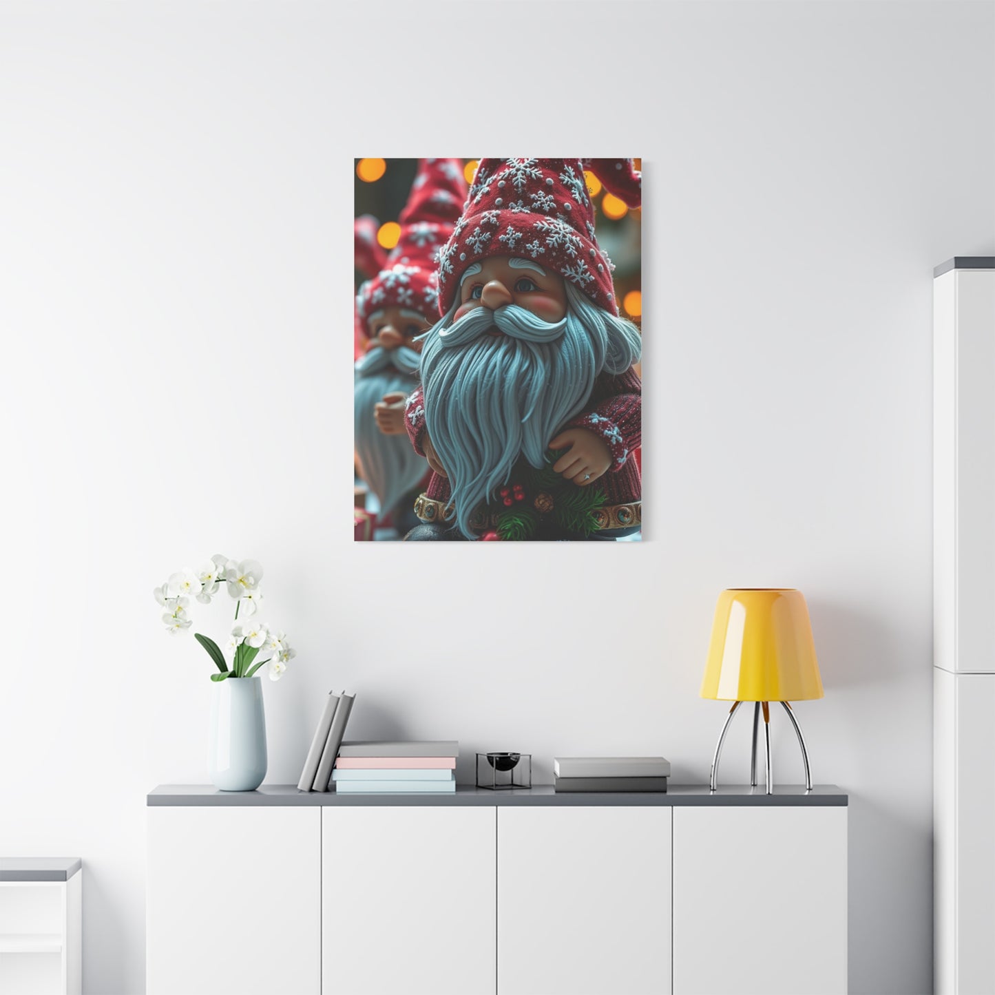 Masterpiece Christmas Gnome Art Vision Wall Art & Canvas Print