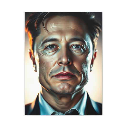 Vision Elon Musk Art Art Wall Art & Canvas Print