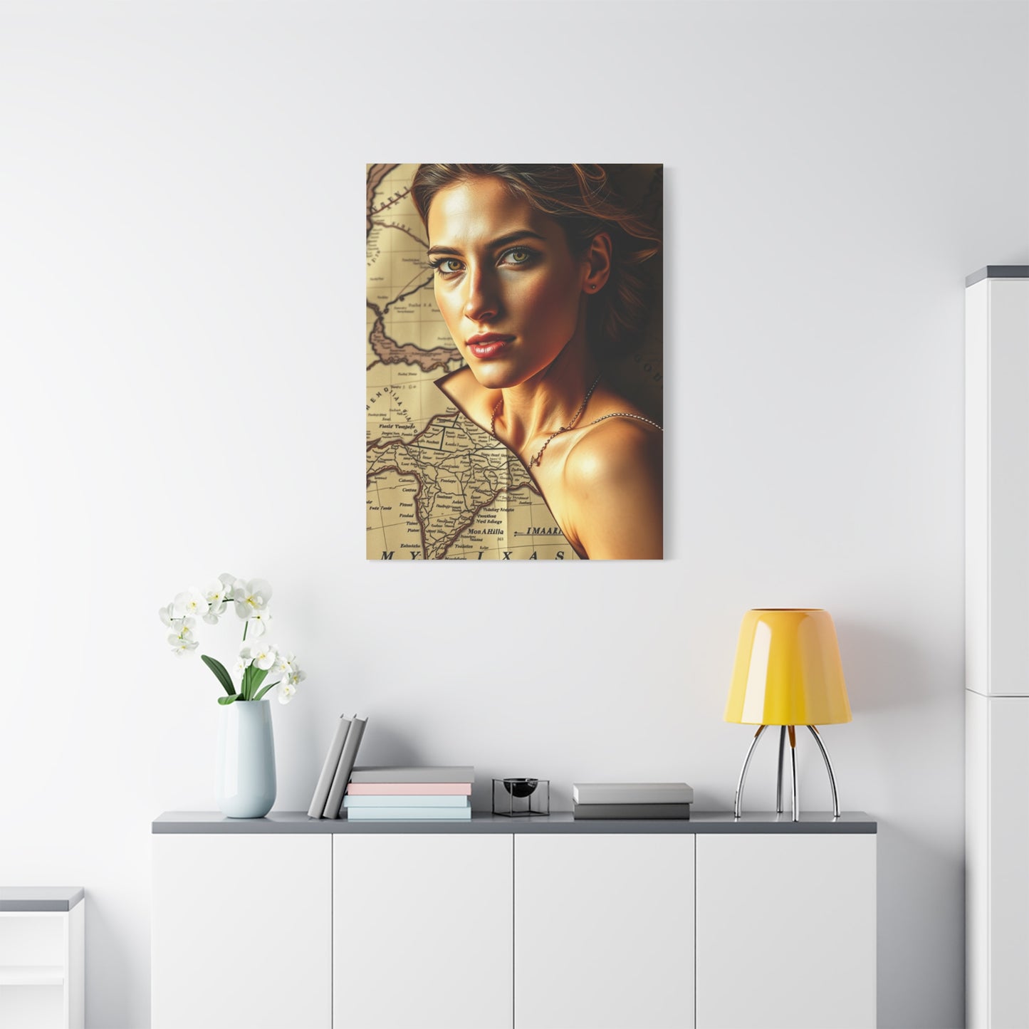 Antique Maps Art Supreme Canvas Wall Art & Canvas Print