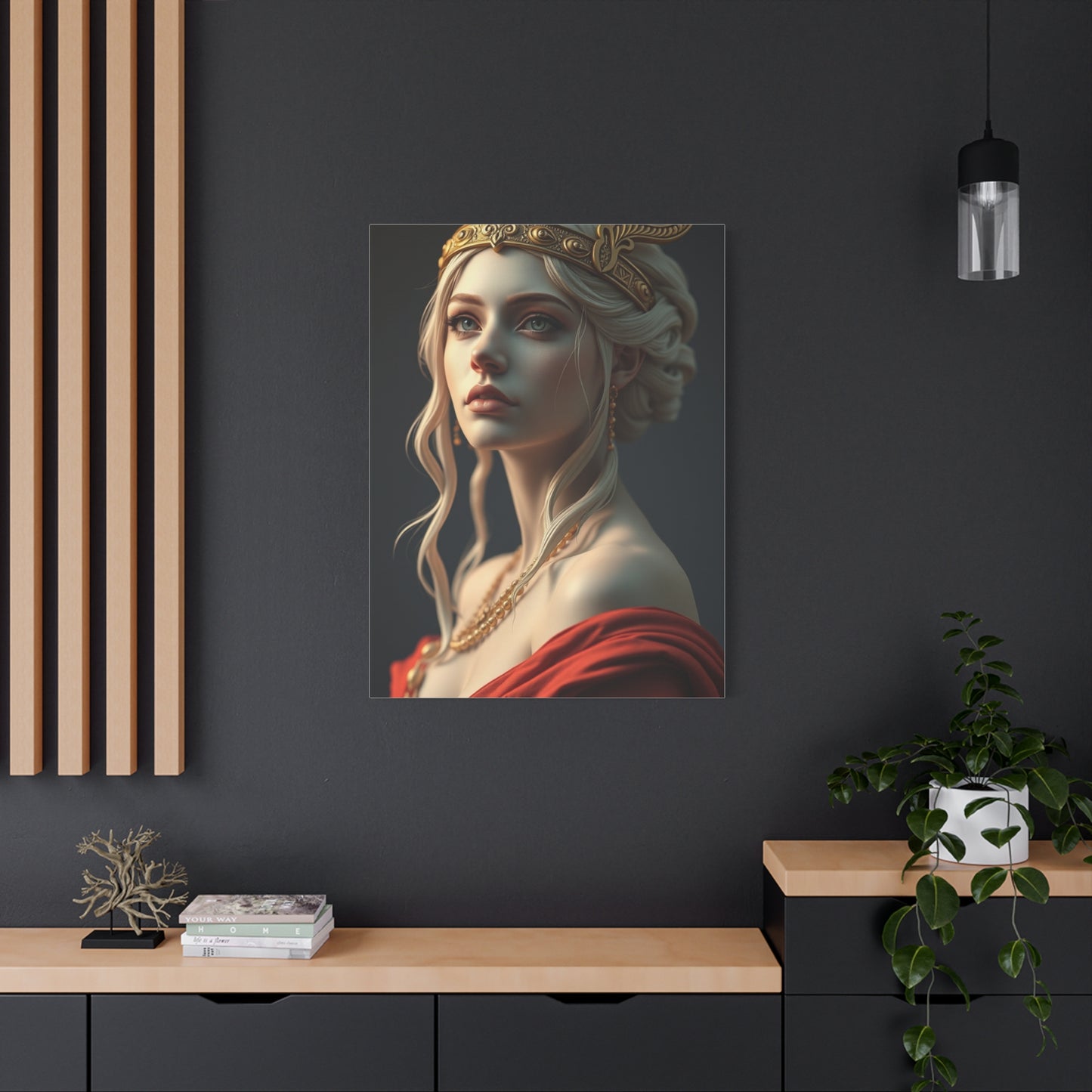 Celestial Virgo Canvas Elegance