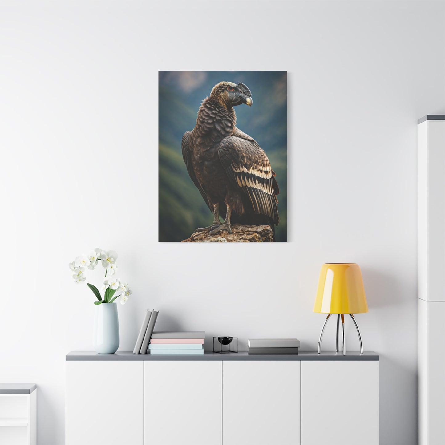 Andean Condor on Mountain Ledge Wall Art & Canvas Prints