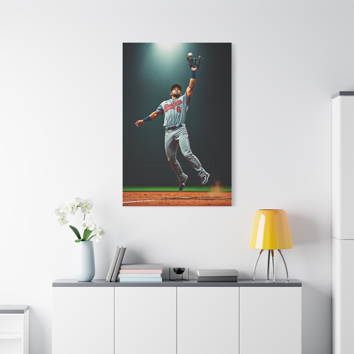 Outfield Catch Spotlight Glory Wall Art & Canvas Prints