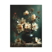 Magnolia Floral Still Life Wall Art & Canvas Print