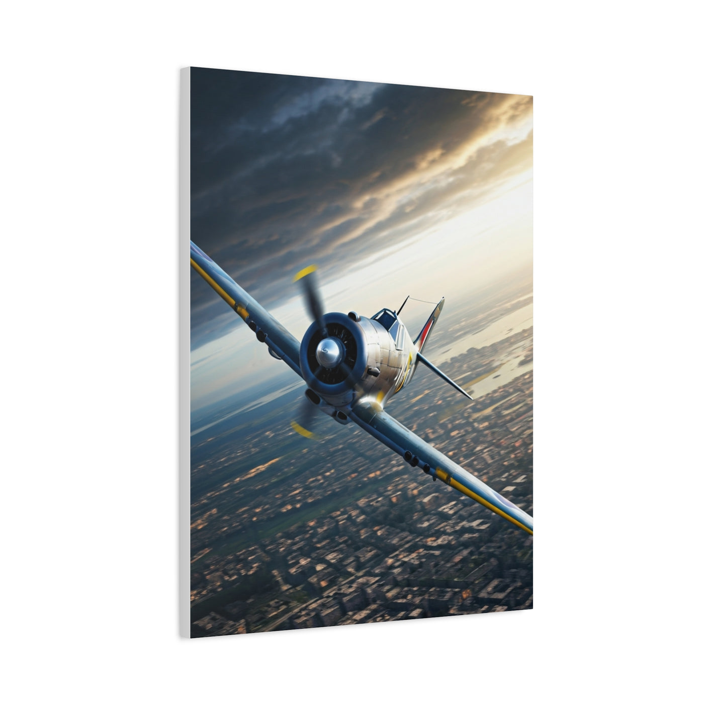 Cockpit Horizon Combat Flight Wall Art & Canvas