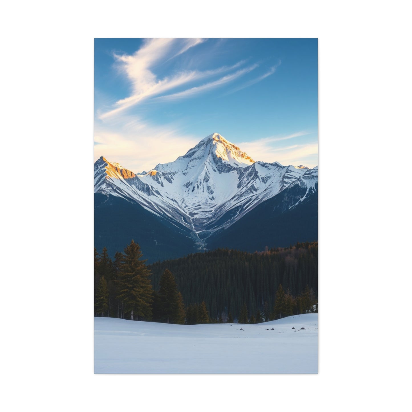 Alpine Splendor Canvas Wall Art & Canvas Print