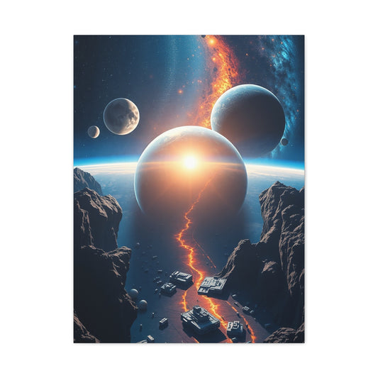 Space Art Premium Canvas 18 Wall Art & Canvas Print