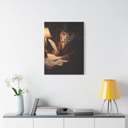 Gentleman Scholar Owl Portrait Wall Art & Canvas Print