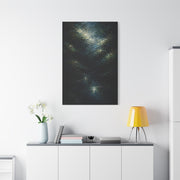 Nocturnal Forest Reflection Wall Art & Canvas Print