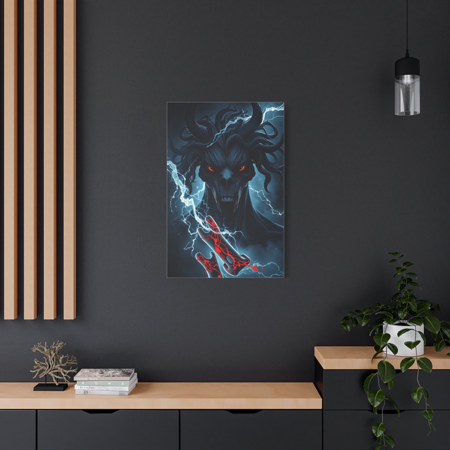 Obsidian Storm Masterpiece Wall Art & Canvas Print