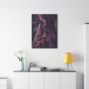 Pleated Silk Sculptural Textile Wall Art & Canvas Print