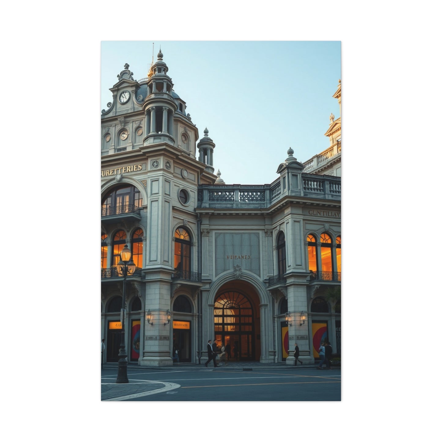 Architecture Art Luxury Canvas Wall Art & Canvas Print