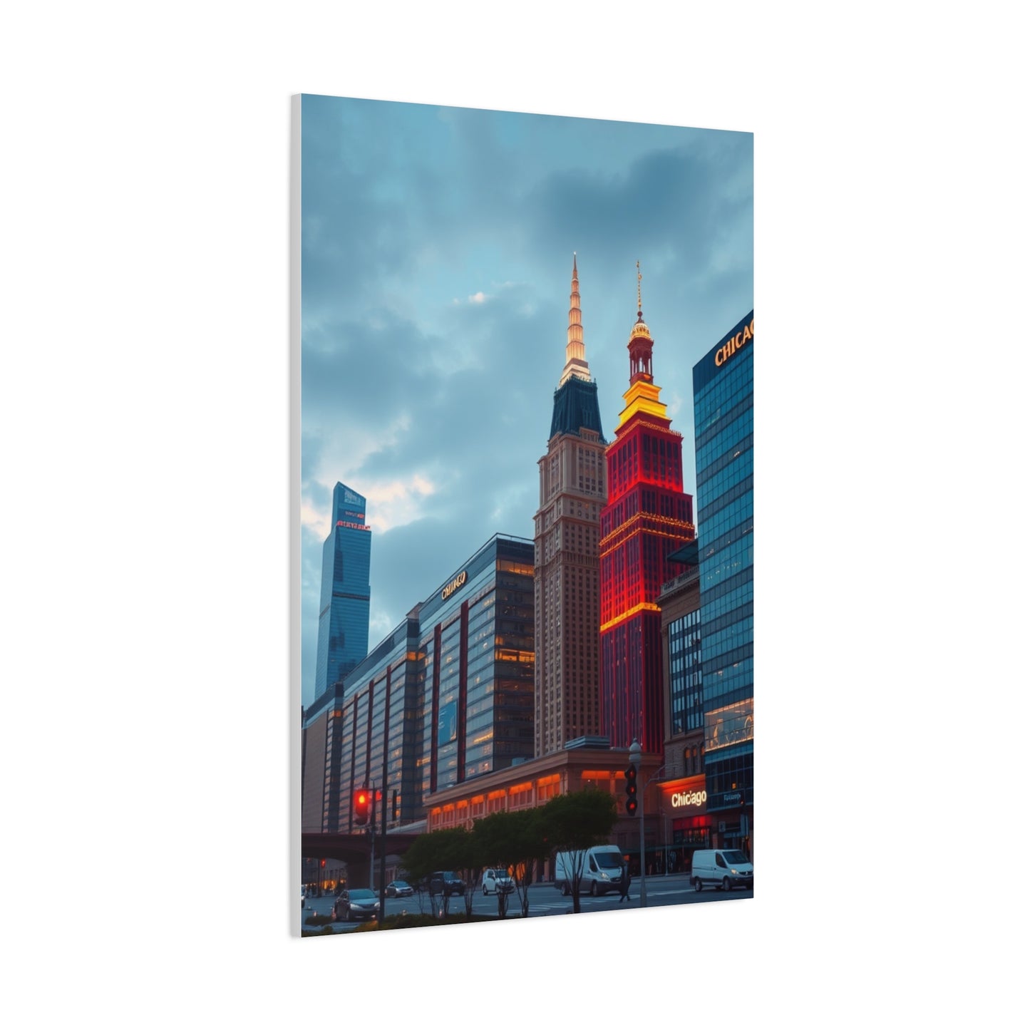 Chicago Art Supreme Canvas Wall Art & Canvas Print