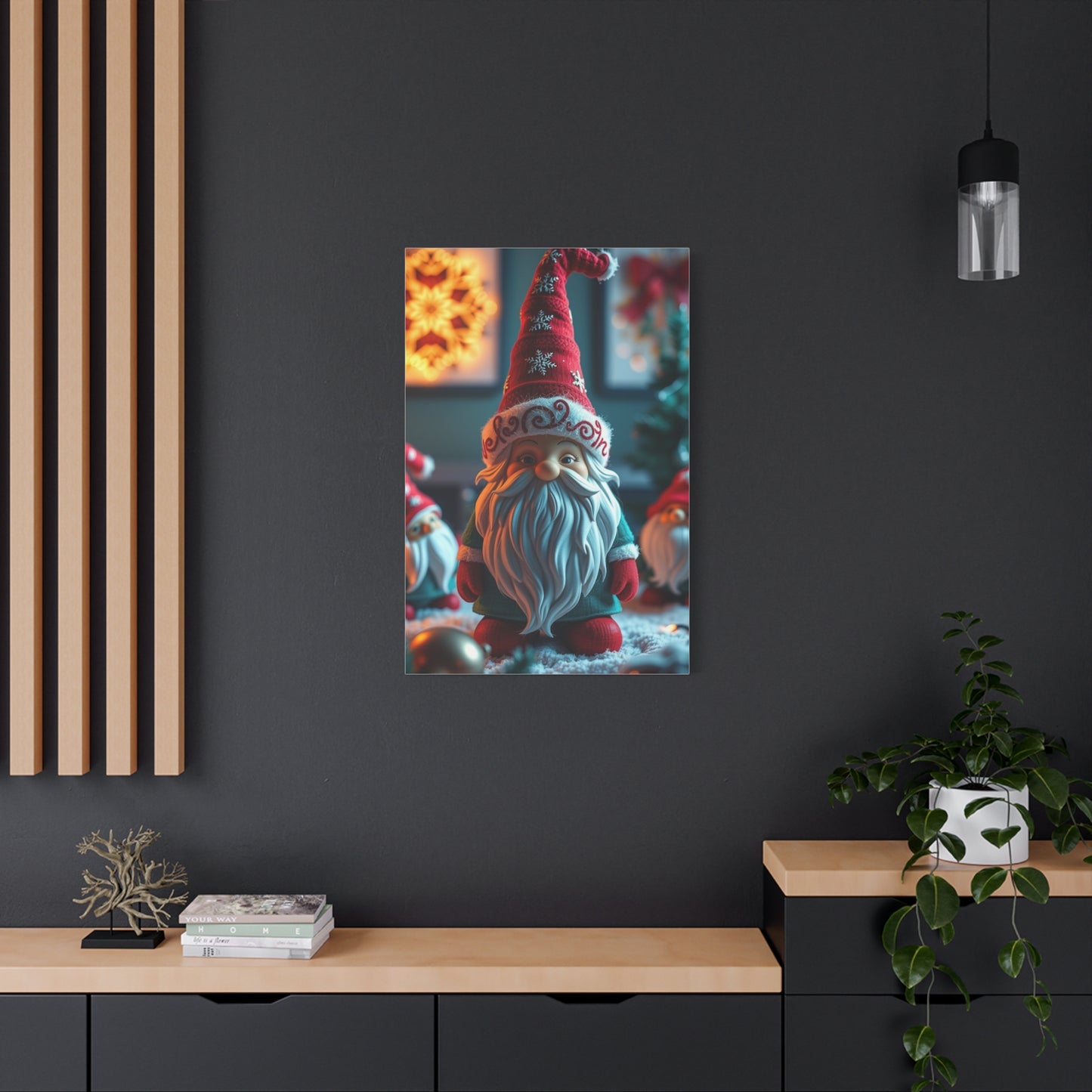 Supreme Christmas Gnome Art Beautiful Collection Wall Art & Canvas Print
