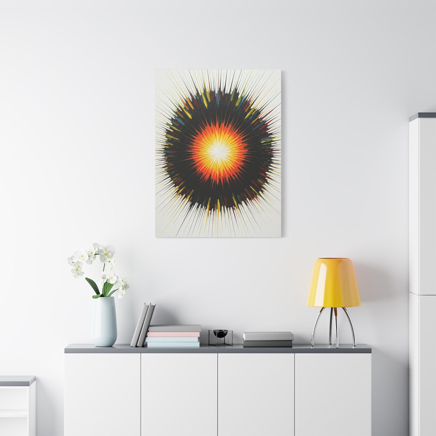 Radiant Energy Core Abstract Wall Art & Canvas Prints