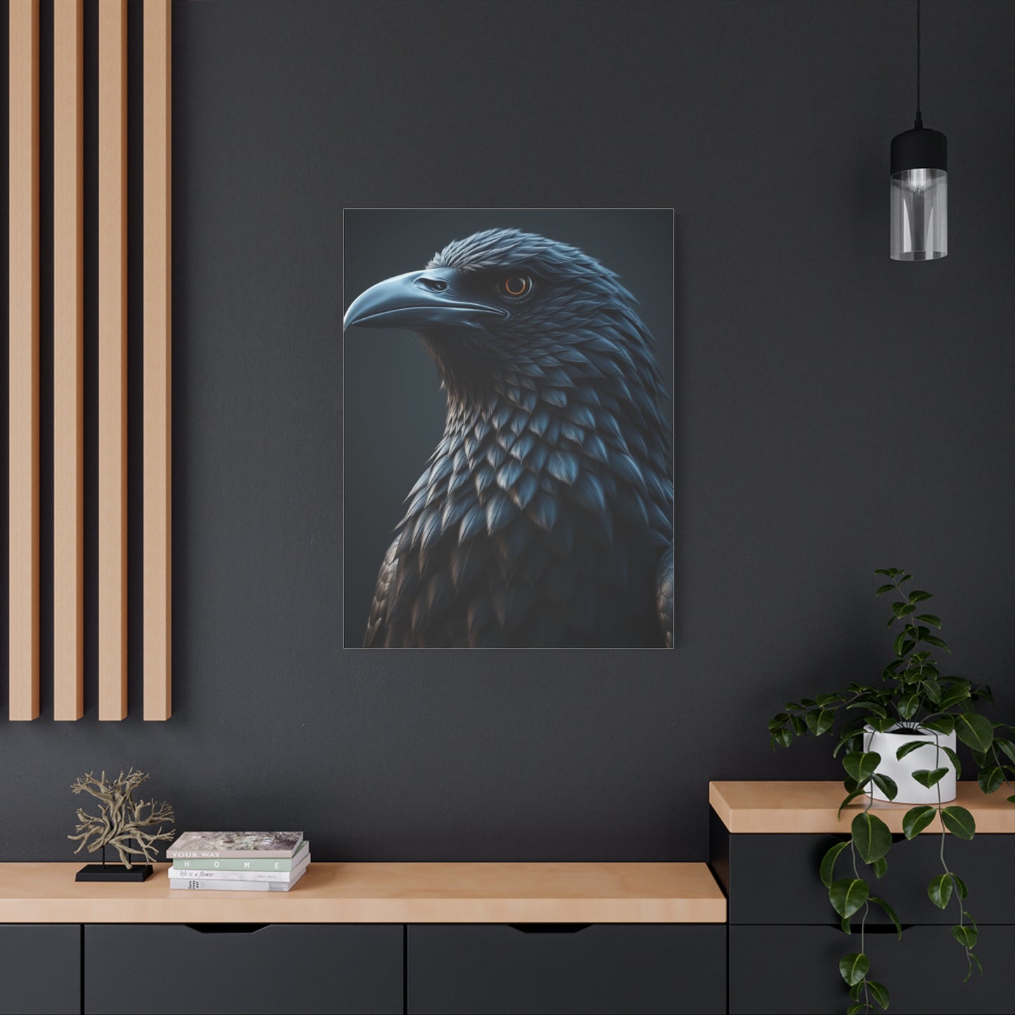 Masterpiece Crow Art Vision Wall Art & Canvas Print