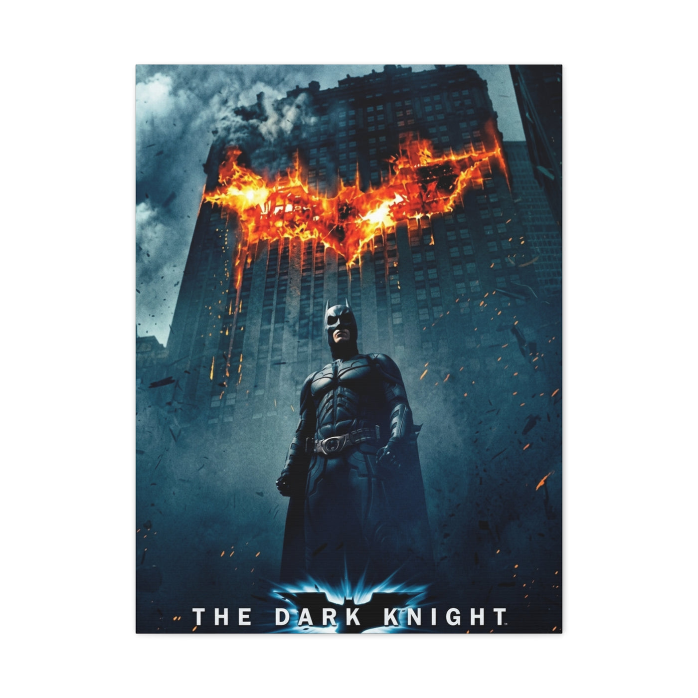 The Dark Knight Batman Movie Poster Wall Art & Canvas Print