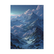 Himalayan Peaks & Cloud Sea Nocturne Wall Art & Canvas Print