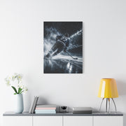 Ice Velocity Hockey Sports Wall Art & Canvas Print