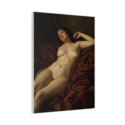Romantic Reclining Classical Figure  Wall Art & Canvas Print