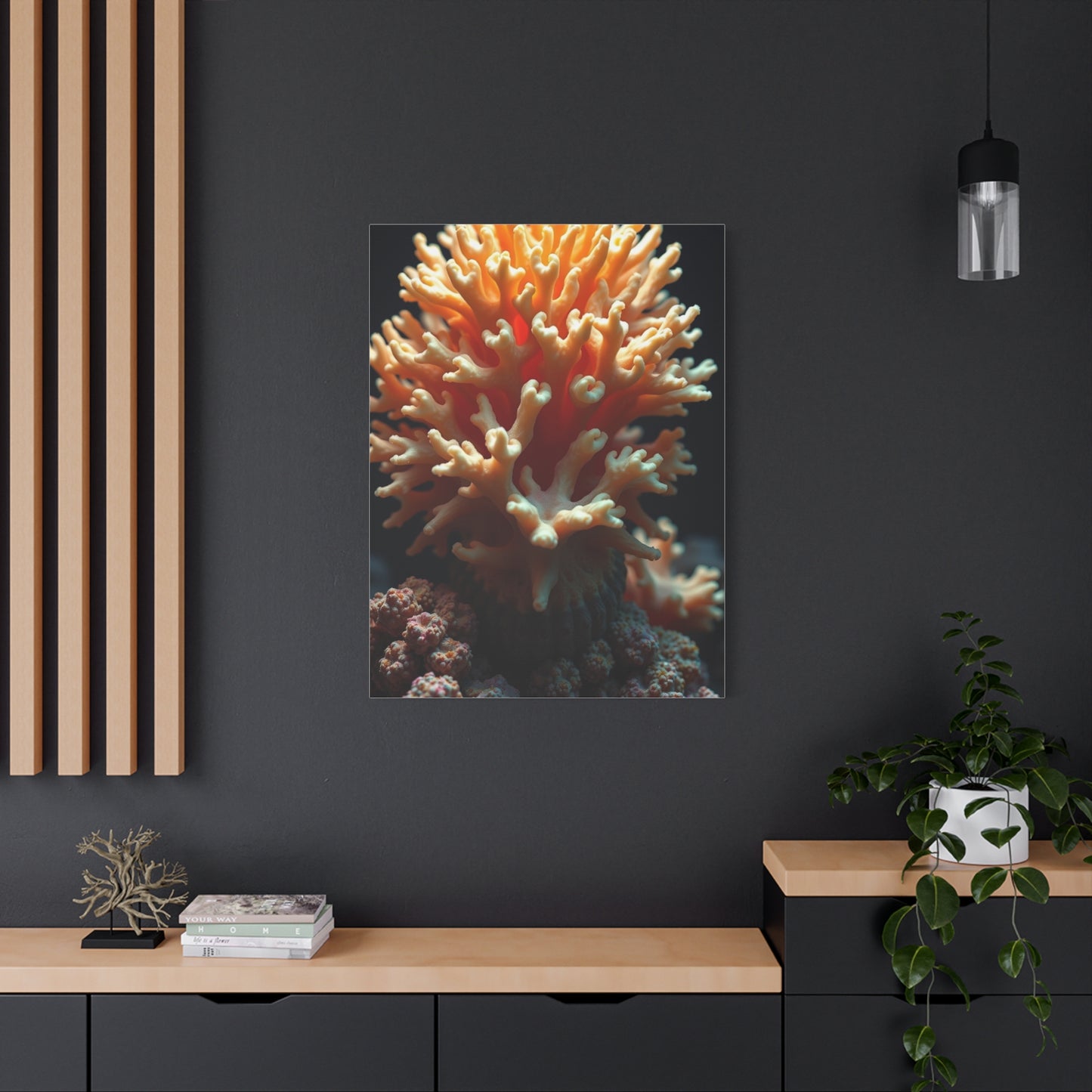 Coral Art Supreme Canvas Wall Art & Canvas Print