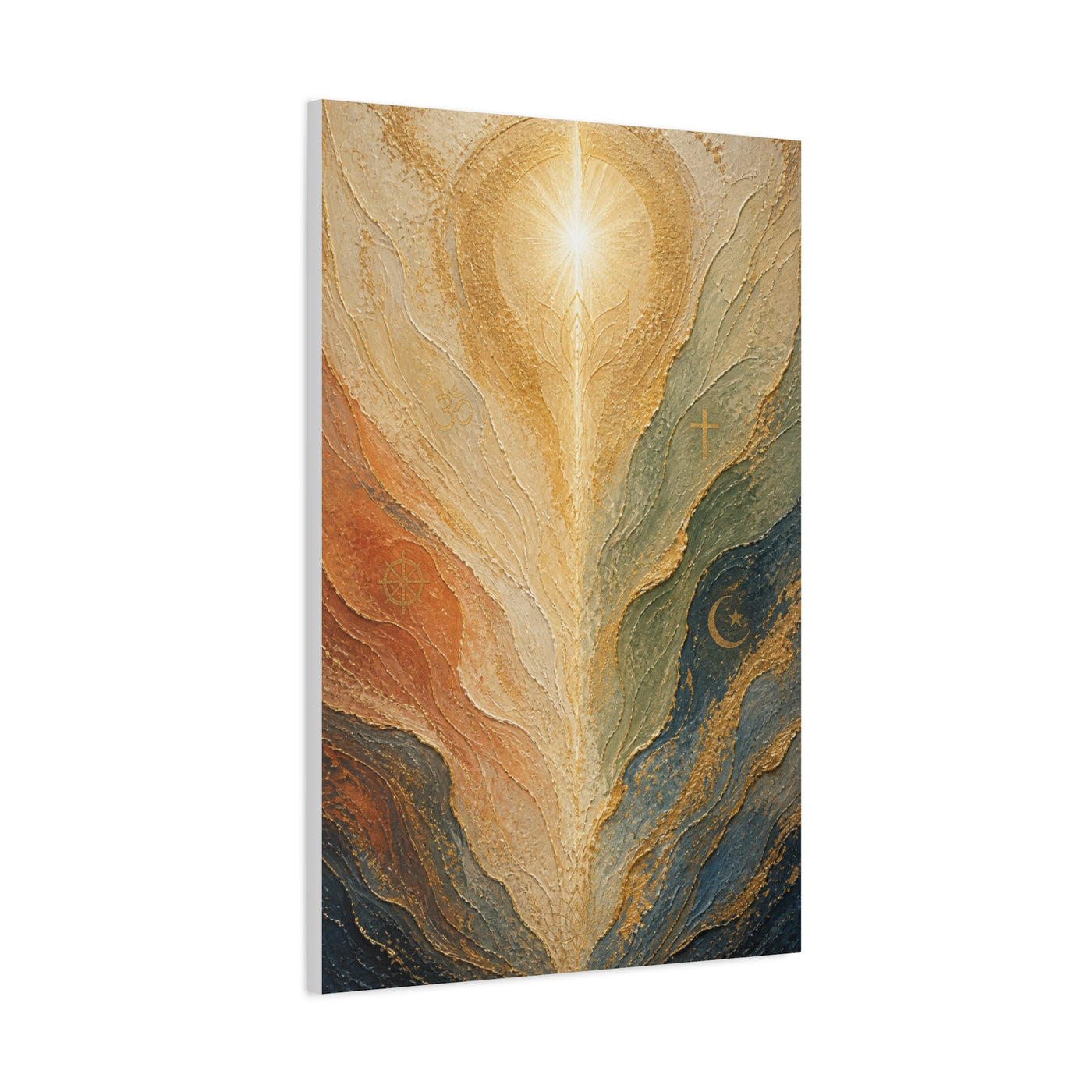 Abstract Divine Light Spiritual Wall Art & Canvas Print